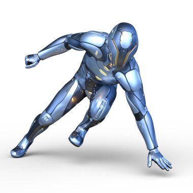 Robot / 3d Cg işleme bir robot.