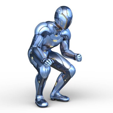 Robot / 3d Cg işleme bir robot.