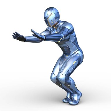 Robot / 3d Cg işleme bir robot.