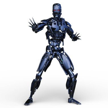 Robot / 3d Cg işleme bir robot.