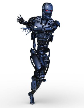 Robot / 3d Cg işleme bir robot.