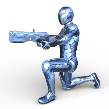 Robot / 3d Cg işleme bir robot.