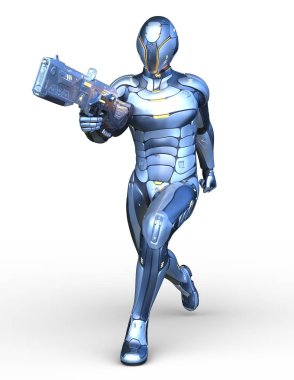 Robot / 3d Cg işleme bir robot.