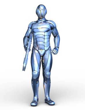 Robot / 3d Cg işleme bir robot.