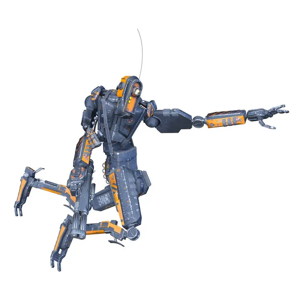 Battle Robot Rendering Battle Robot — Stock Photo, Image