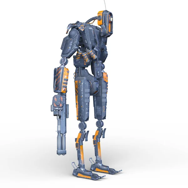 Battle Robot Rendering Battle Robot — Stock Photo, Image