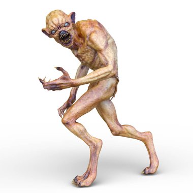 Canavar / 3d Cg işleme bir canavar.