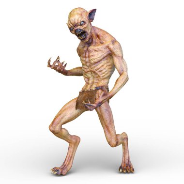 Canavar / 3d Cg işleme bir canavar.