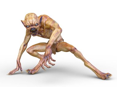 Canavar / 3d Cg işleme bir canavar.