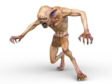 Canavar / 3d Cg işleme bir canavar.