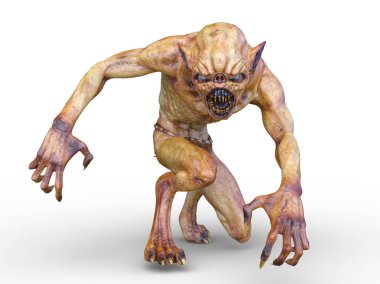 Canavar / 3d Cg işleme bir canavar.