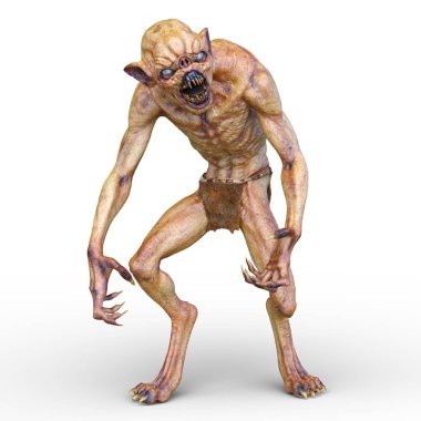 Canavar / 3d Cg işleme bir canavar.