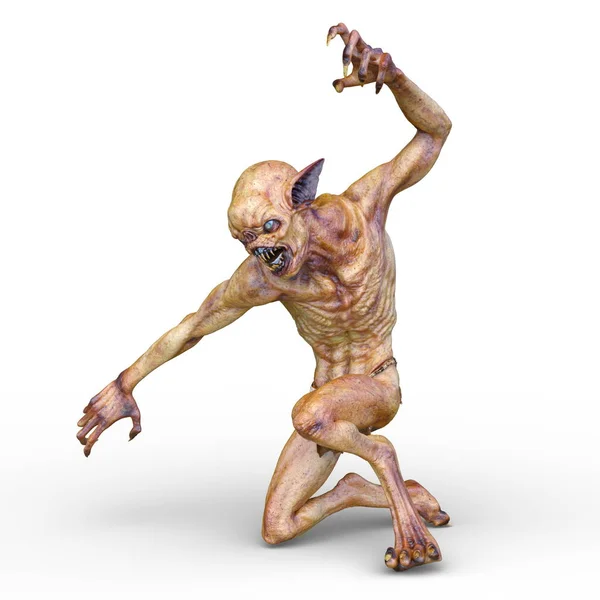 Monster Rendering Monster — Stock Photo, Image