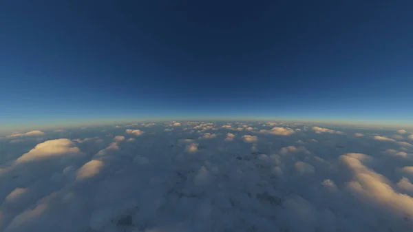 Cielo Nubes Representación Del Cielo Las Nubes — Foto de Stock