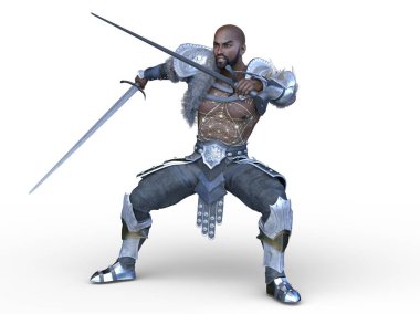 Şövalye / 3d Cg işleme bir şövalyenin.