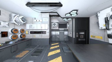 Uzay İstasyonu / 3d Cg işleme uzay istasyonu.