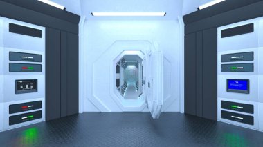 Uzay İstasyonu / 3d Cg işleme uzay istasyonu.