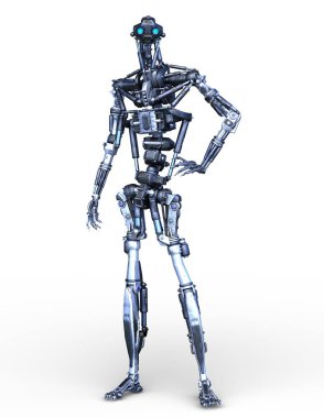 Robot / 3d Cg işleme bir robot.