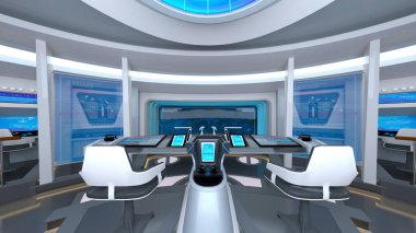 Uzay İstasyonu / 3d Cg işleme uzay istasyonu.