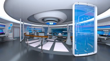 Uzay İstasyonu / 3d Cg işleme uzay istasyonu.