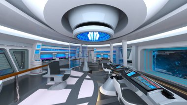 Uzay İstasyonu / 3d Cg işleme uzay istasyonu.