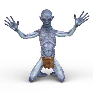 Canavar / 3d Cg işleme bir canavar.