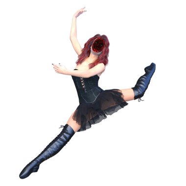 Kadın zombi / 3d Cg işleme bir kadın zombi.