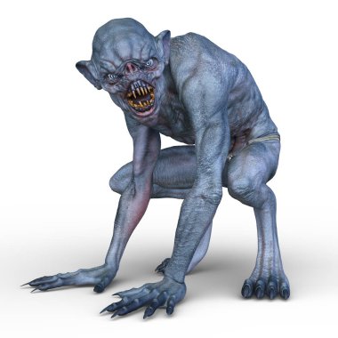 Canavar / 3d Cg işleme bir canavar.