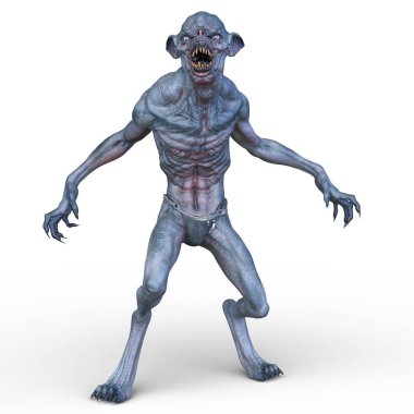 Canavar / 3d Cg işleme bir canavar.