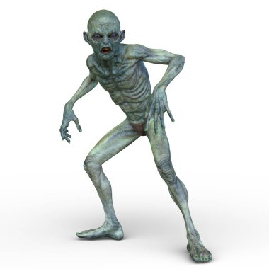 Zomibe/3d Cg işleme bir zombi.