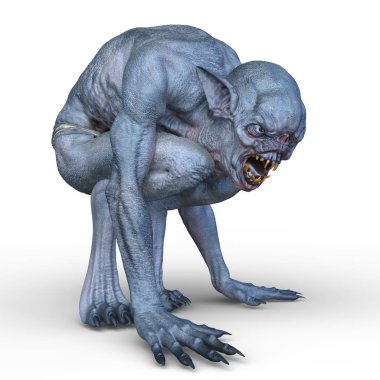 Canavar / 3d Cg işleme bir canavar.