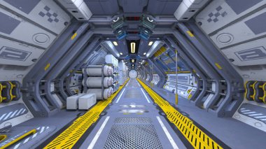 Uzay İstasyonu / 3d Cg işleme uzay istasyonu.