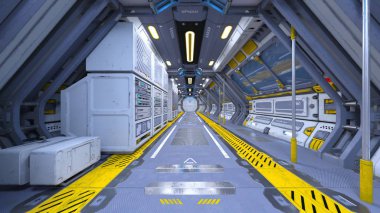 Uzay İstasyonu / 3d Cg işleme uzay istasyonu.