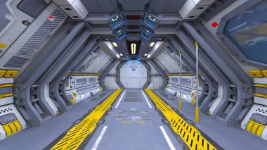 Uzay İstasyonu / 3d Cg işleme uzay istasyonu.