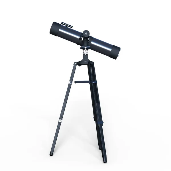 天体望遠鏡 天体望遠鏡の のレンダリング — ストック写真