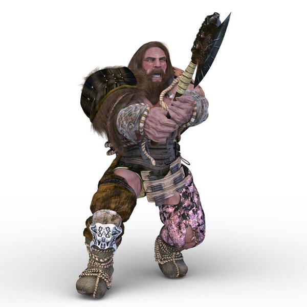 Warrior/3D CG rendering of a warrior.