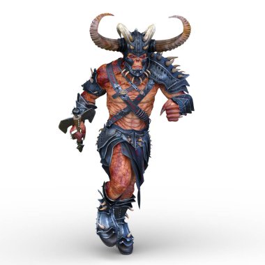 Viking zombi / 3d Cg işleme bir viking zombi.