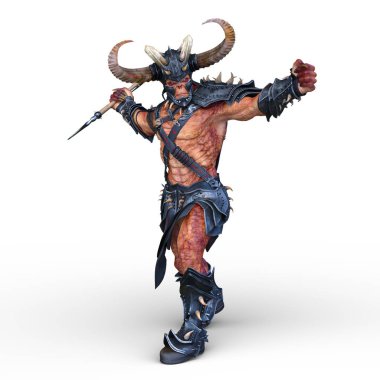 Viking zombi / 3d Cg işleme bir viking zombi.