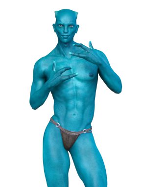 Canavar / 3d Cg işleme bir canavar.