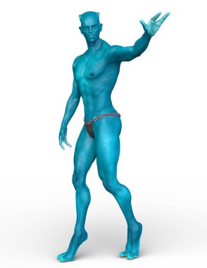 Canavar / 3d Cg işleme bir canavar.