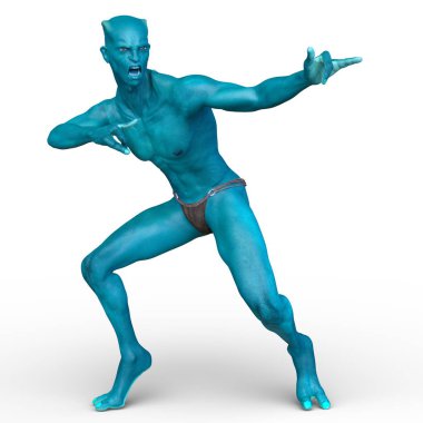 Canavar / 3d Cg işleme bir canavar.