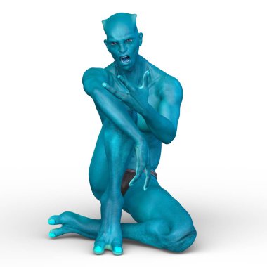 Canavar / 3d Cg işleme bir canavar.