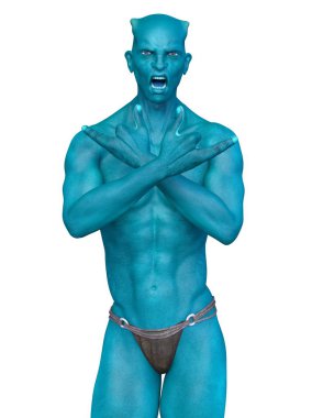 Canavar / 3d Cg işleme bir canavar.