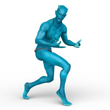 Canavar / 3d Cg işleme bir canavar.