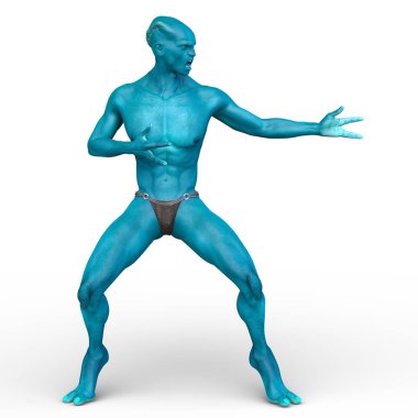 Canavar / 3d Cg işleme bir canavar.