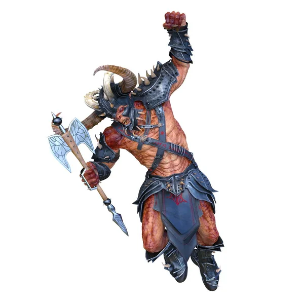 Viking zombi / 3d Cg işleme bir viking zombi.