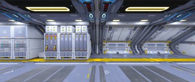 Uzay İstasyonu / 3d Cg işleme uzay istasyonu