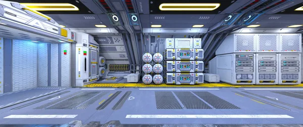 Uzay İstasyonu / 3d Cg işleme uzay istasyonu