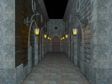 Kale / 3d Cg işleme kale.