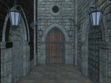 Kale / 3d Cg işleme kale.